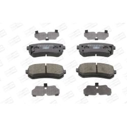 Stabdžių trinkelių rinkinys, diskinis stabdys CHAMPION 572590CH