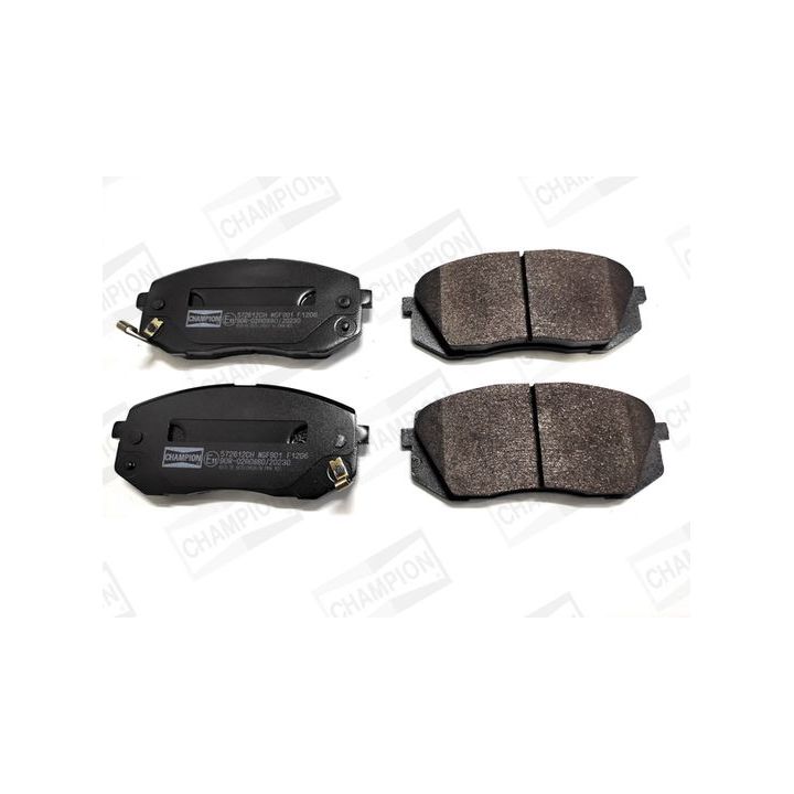 Stabdžių trinkelių rinkinys, diskinis stabdys CHAMPION 572612CH