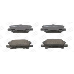 Stabdžių trinkelių rinkinys, diskinis stabdys CHAMPION 572621CH