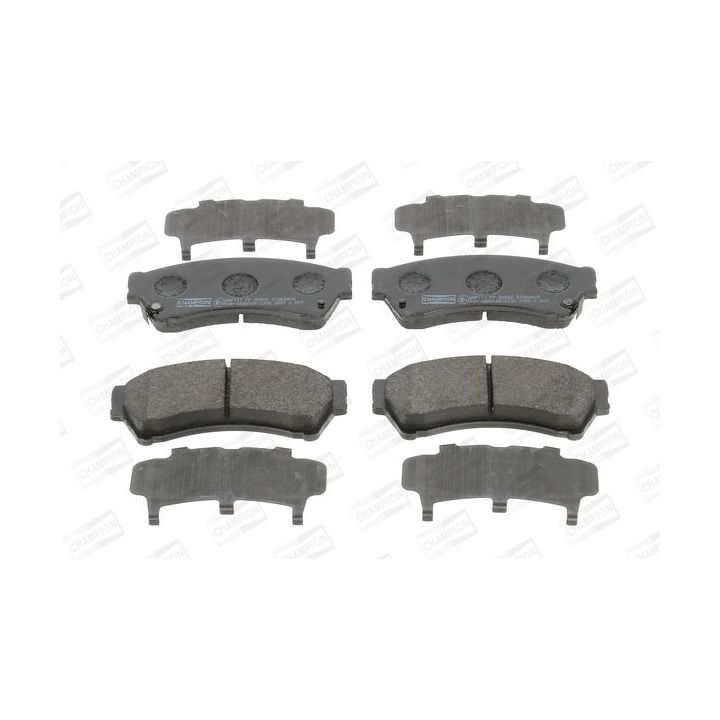 Stabdžių trinkelių rinkinys, diskinis stabdys CHAMPION 572628CH