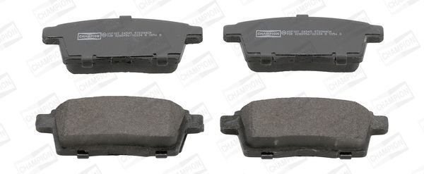 Stabdžių trinkelių rinkinys, diskinis stabdys CHAMPION 572644CH