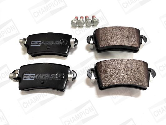 Stabdžių trinkelių rinkinys, diskinis stabdys CHAMPION 573055CH