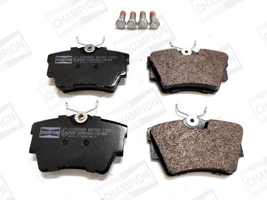 Stabdžių trinkelių rinkinys, diskinis stabdys CHAMPION 573059CH