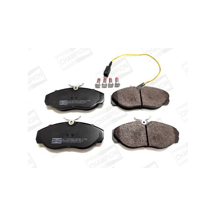 Stabdžių trinkelių rinkinys, diskinis stabdys CHAMPION 573060CH