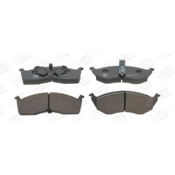 Stabdžių trinkelių rinkinys, diskinis stabdys CHAMPION 573072CH