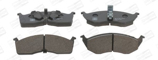 Stabdžių trinkelių rinkinys, diskinis stabdys CHAMPION 573072CH