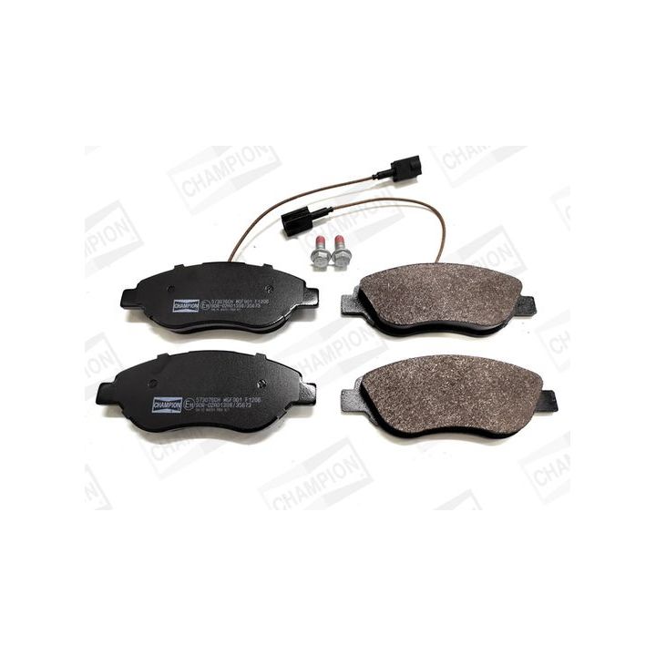 Stabdžių trinkelių rinkinys, diskinis stabdys CHAMPION 573076CH