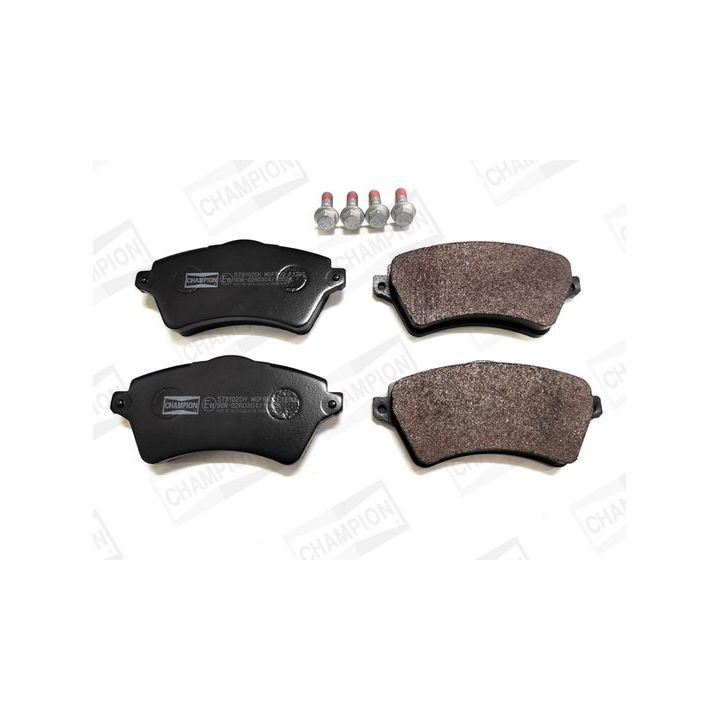 Stabdžių trinkelių rinkinys, diskinis stabdys CHAMPION 573102CH