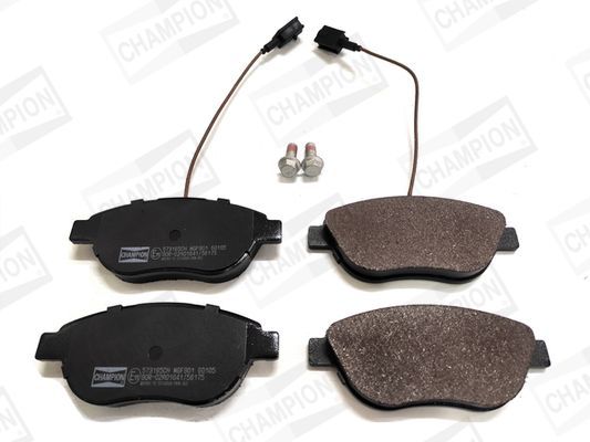 Stabdžių trinkelių rinkinys, diskinis stabdys CHAMPION 573165CH