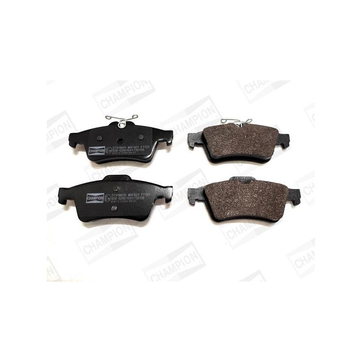 Stabdžių trinkelių rinkinys, diskinis stabdys CHAMPION 573186CH