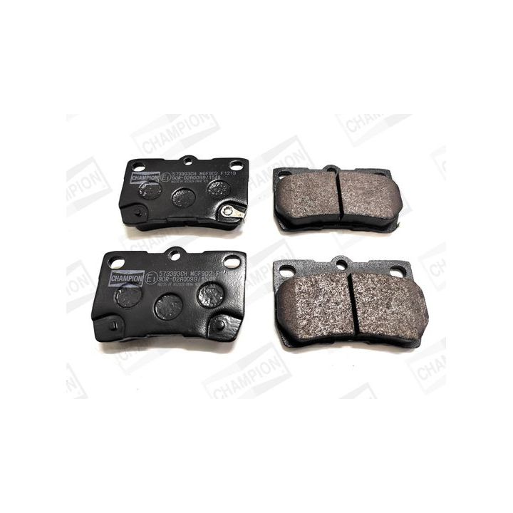 Stabdžių trinkelių rinkinys, diskinis stabdys CHAMPION 573393CH