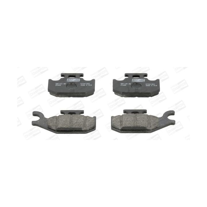 Stabdžių trinkelių rinkinys, diskinis stabdys CHAMPION 573410CH