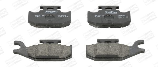 Stabdžių trinkelių rinkinys, diskinis stabdys CHAMPION 573410CH