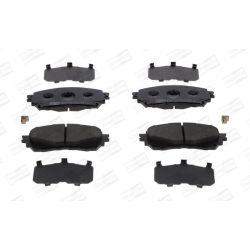 Stabdžių trinkelių rinkinys, diskinis stabdys CHAMPION 573444CH