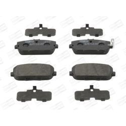 Stabdžių trinkelių rinkinys, diskinis stabdys CHAMPION 573640CH