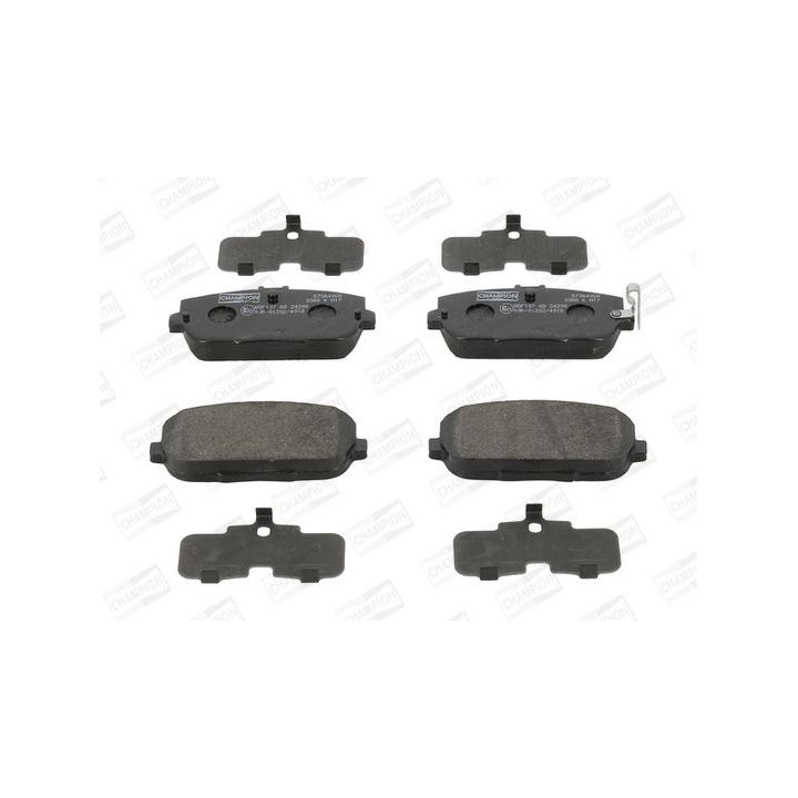 Stabdžių trinkelių rinkinys, diskinis stabdys CHAMPION 573640CH