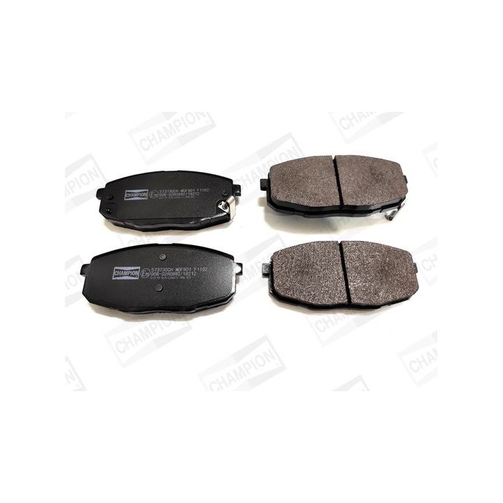 Stabdžių trinkelių rinkinys, diskinis stabdys CHAMPION 573730CH