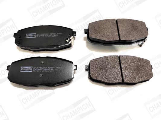 Stabdžių trinkelių rinkinys, diskinis stabdys CHAMPION 573730CH