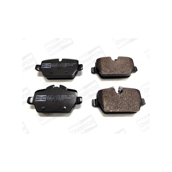 Stabdžių trinkelių rinkinys, diskinis stabdys CHAMPION 573755CH