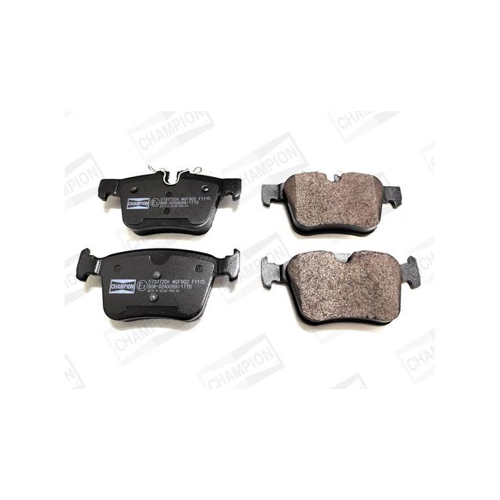 Stabdžių trinkelių rinkinys, diskinis stabdys CHAMPION 573772CH
