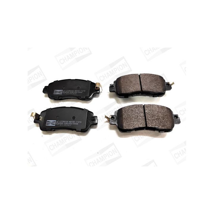 Stabdžių trinkelių rinkinys, diskinis stabdys CHAMPION 573801CH