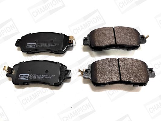 Stabdžių trinkelių rinkinys, diskinis stabdys CHAMPION 573801CH