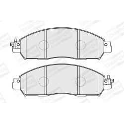 Stabdžių trinkelių rinkinys, diskinis stabdys CHAMPION 573857CH