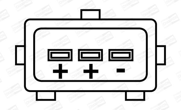 Ritė, uždegimas CHAMPION BAE504L/245