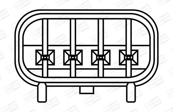 Ritė, uždegimas CHAMPION BAEA372