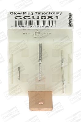 Relė, kaitinimo žvakių sistema CHAMPION CCU081