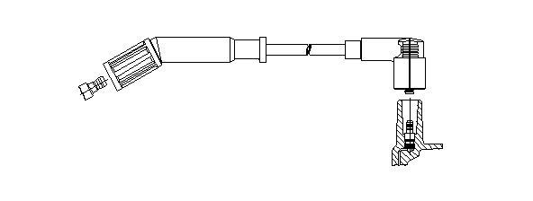 Uždegimo laidas BREMI 178/65