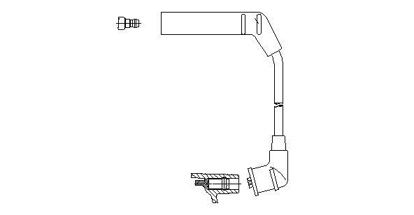Uždegimo laidas BREMI 3A66/28
