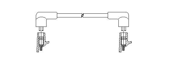 Uždegimo laidas BREMI 446/33