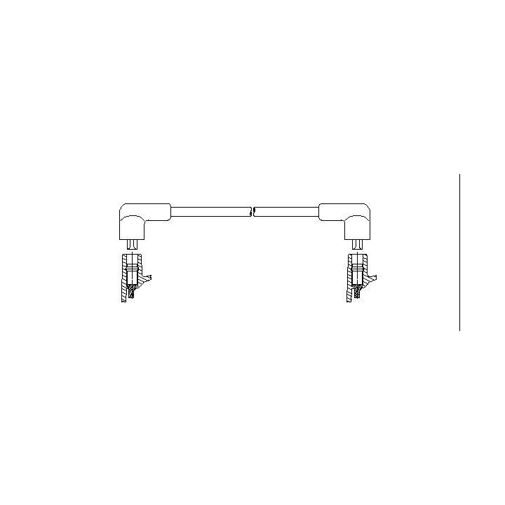 Uždegimo laidas BREMI 627/90