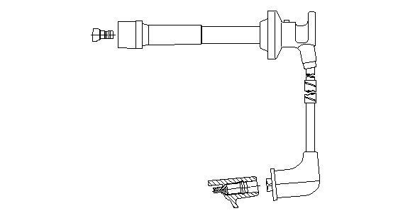 Uždegimo laidas BREMI 660E31