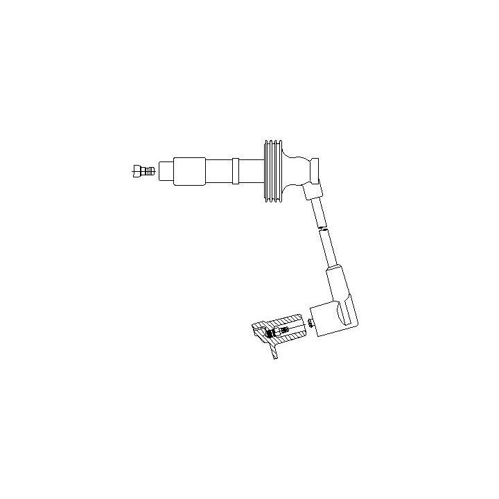 Uždegimo laidas BREMI 673/24