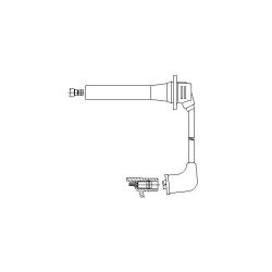 Uždegimo laidas BREMI 6A63/34