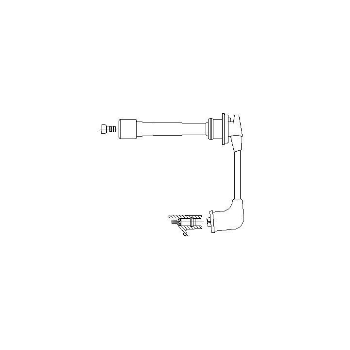 Uždegimo laidas BREMI 6A85/40