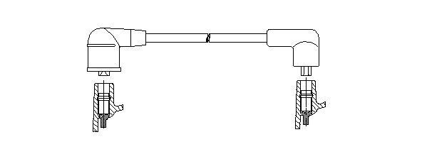 Uždegimo laidas BREMI 705/16