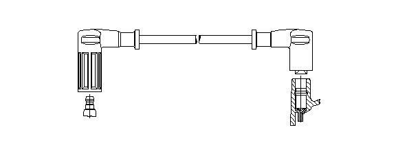 Uždegimo laidas BREMI 723/24