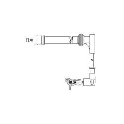 Uždegimo laidas BREMI 726/25