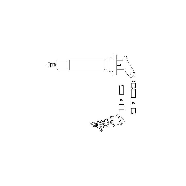 Uždegimo laidas BREMI 754F87