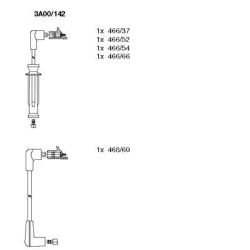 Uždegimo laido komplektas BREMI 3A00/142