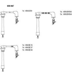 Uždegimo laido komplektas BREMI 600/487