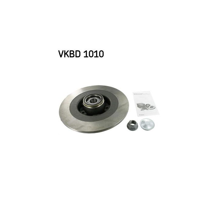Stabdžių diskas SKF VKBD 1010