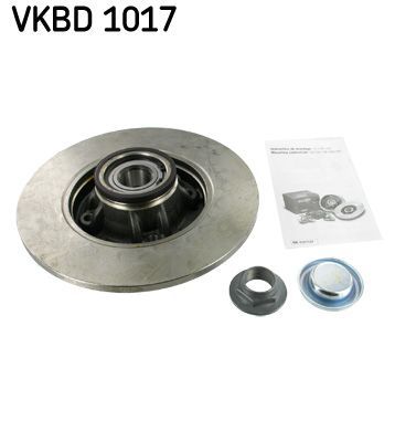 Stabdžių diskas SKF VKBD 1017