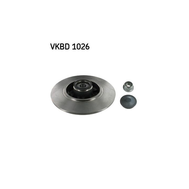Stabdžių diskas SKF VKBD 1026