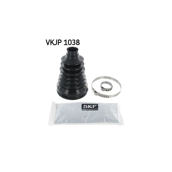 Gofruotoji membrana, kardaninis velenas SKF VKJP 1038