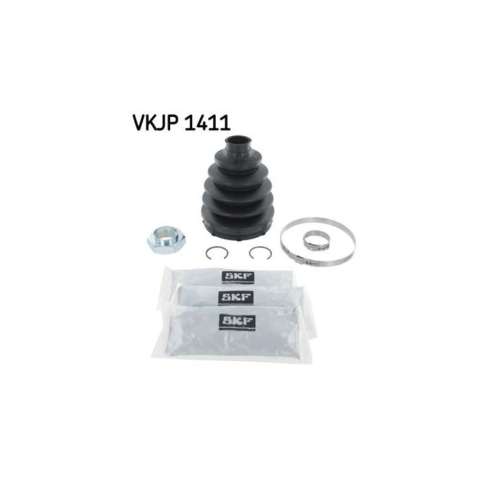 Gofruotoji membrana, kardaninis velenas SKF VKJP 1411