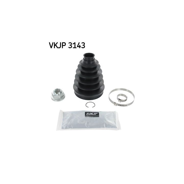 Gofruotoji membrana, kardaninis velenas SKF VKJP 3143